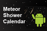 Meteor Shower Calendar Android App